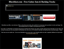 Tablet Screenshot of bluesblast.com